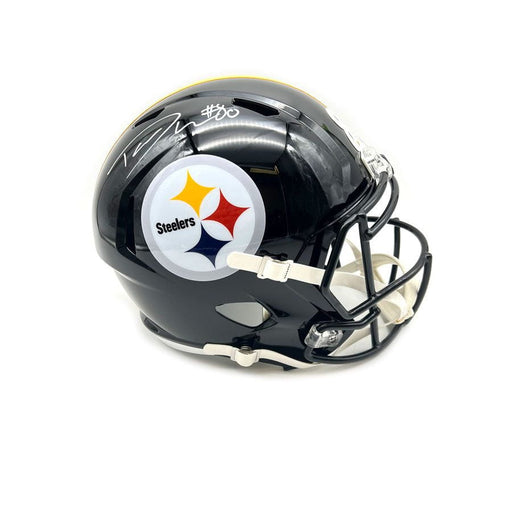 Darnell Washington Autographed Pittsburgh Steelers Full Size Replica Speed Helmet