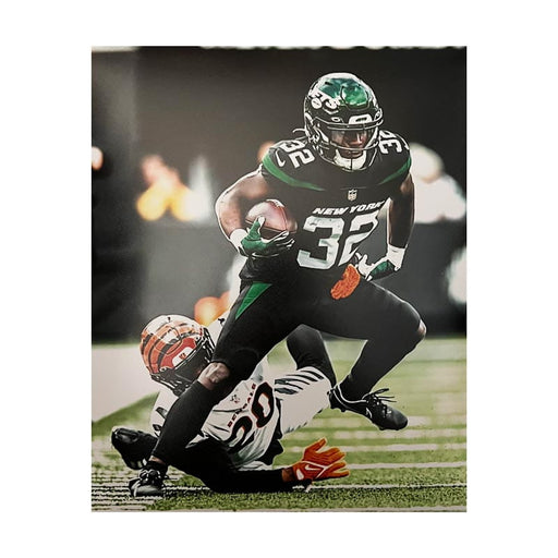 Michael Carter Running Past Bengals Unsigned 8x10 Photo