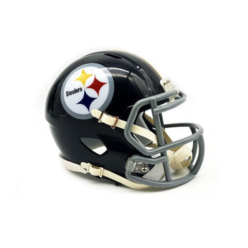 Pre-Sale: Bruce Van Dyke Signed Pittsburgh Steelers Speed TB Mini Helmet