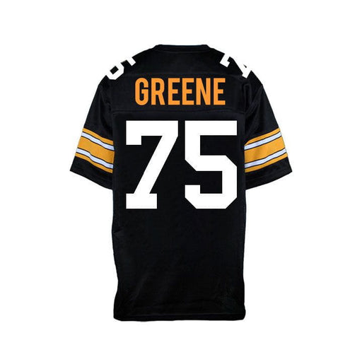 Pre-Sale: Joe Greene Signed Custom Black Jersey  (Includes FREE HOF 87 Inscription)