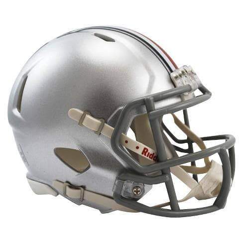 Pre-Sale: Ryan Shazier Signed Ohio State University Riddell Gray Mini Helmet