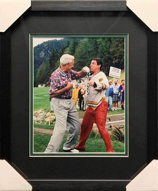 Bob Barker Fighting Adam Sandler From Happy Gilmore Vertical Unsigned 11X14 Photo - Professionally Framed