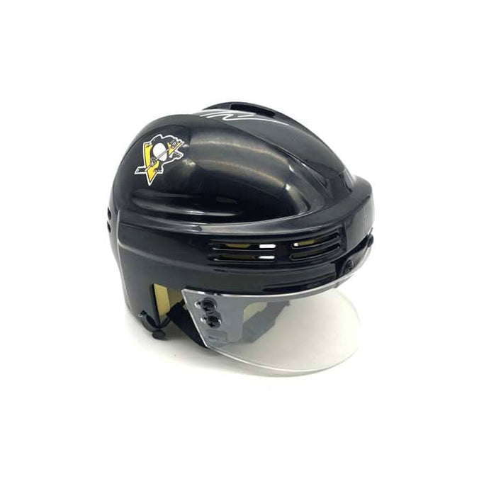 Casey DeSmith Signed Pittsburgh Penguins Official Black Mini Helmet