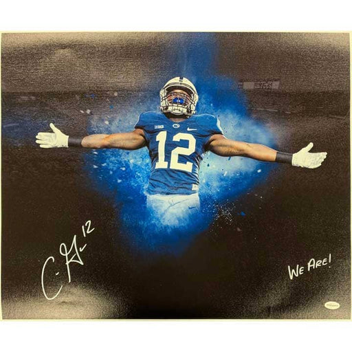 Chris Godwin Signed Arms Out (21x25 approx.) Canvas with We Are...