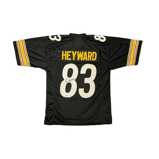 Connor Heyward Autographed Custom Black Jersey