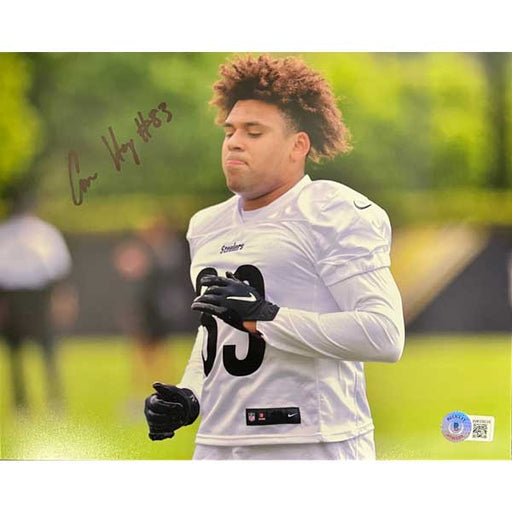 Connor Heyward Signed Running at Practice 8x10 Photo
