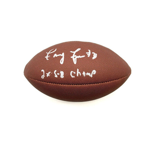 Frenchy Fuqua Signed Wilson Replica Football with '2X SB Champs'