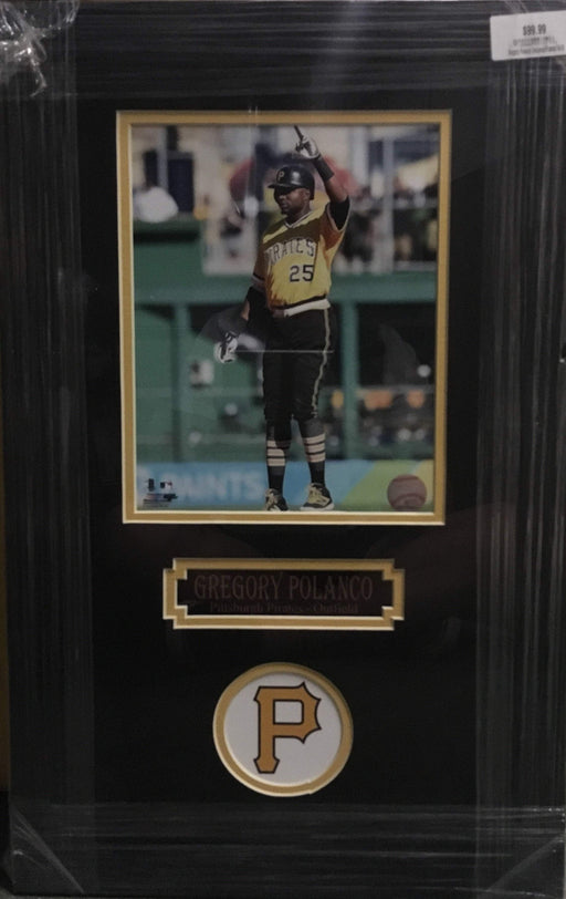Gregory Polanco Pointing Up 8x10 Unsigned - Professionally Framed