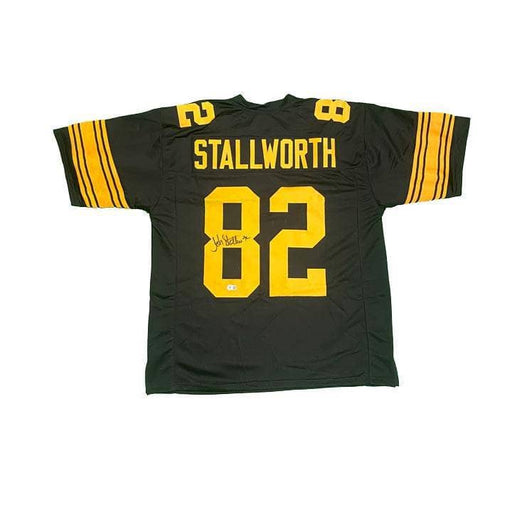 John Stallworth Signed Black Custom Alternate Jersey