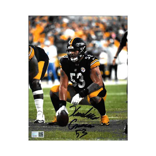 Kendrick Green Signed Squat (Front View) 8x10 Photo (Black Ink)