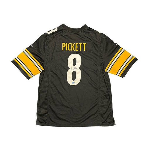 Kenny Pickett Signed Pittsburgh Steelers Authentic Black Game Jersey