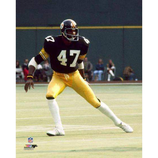 Mel Blount Leaning Right Unsigned 16x20 Photo