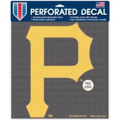 Pittsburgh Pirates Perforated Logo Decal Small