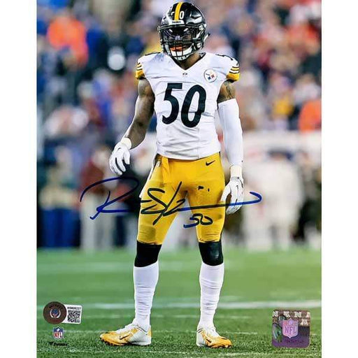Ryan Shazier Autographed Standing in Away Jersey 8X10 Photo