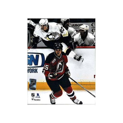 Sidney Crosby Jumping Over Boards Unsigned 8x10 Photo