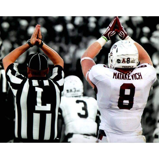 Tyler Matakevich Safety Spotlight (Temple) 8X10 Photo - Unsigned