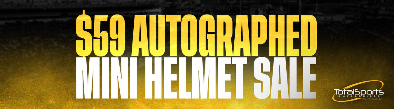 $59 Autographed Mini Helmet Sale