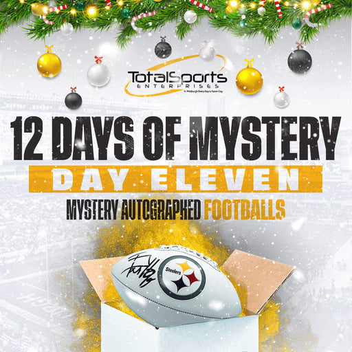 12 Days of Mystery: Mystery Autographed Footballs (Day 11)
