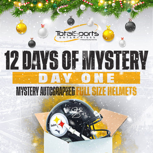 12 Days of Mystery: Mystery Autographed Full Size Replica Helmets (Day 1)