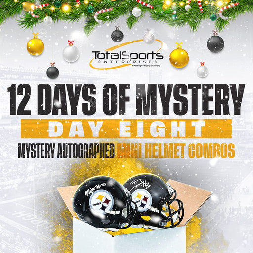 12 Days of Mystery: Mystery Autographed Mini Helmet Combos (Day 8)