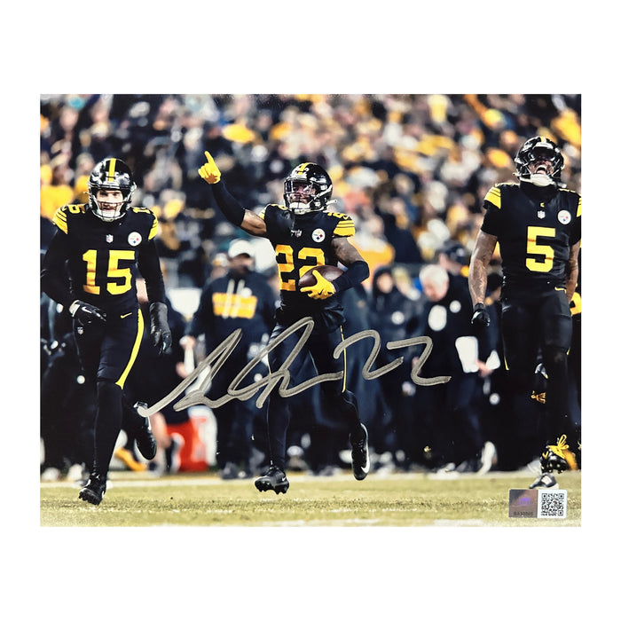 Asante Samuel Jr Signed Celebration 8x10 Photo