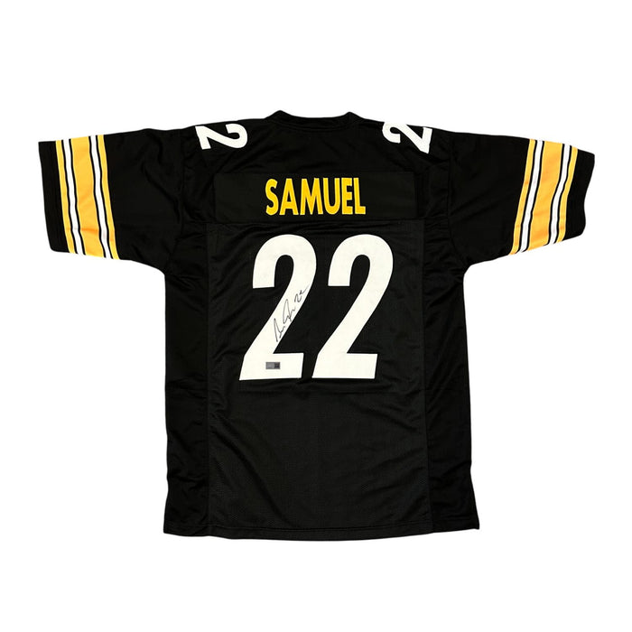Asante Samuel Jr Signed Custom Black Football Jersey