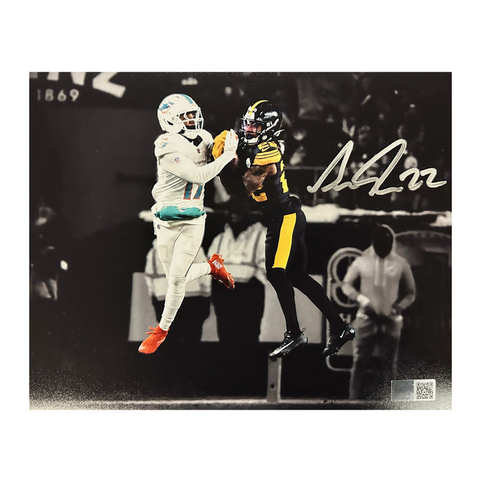 Asante Samuel Jr Signed Spotlight Interception 8x10 Photo