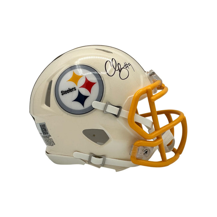 Chris Boswell Signed Pittsburgh Steelers Retro Mini Helmet