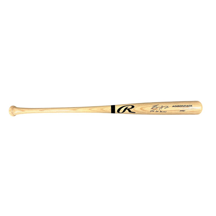 Spencer Horwitz Signed Ash Rawlings Baseball Bat with "Let's Go Bucs!"