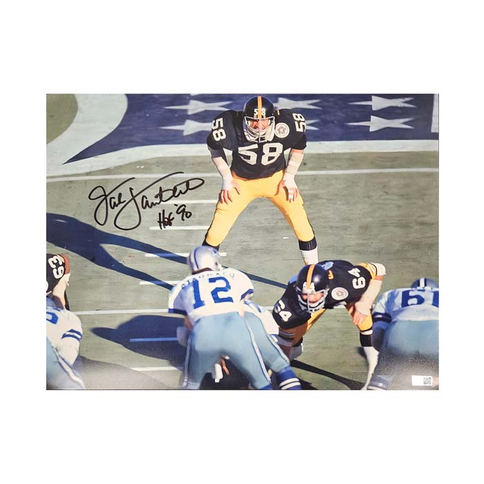 Jack Lambert Signed Ready Vs. Dallas Cowboys 16x20 Photo