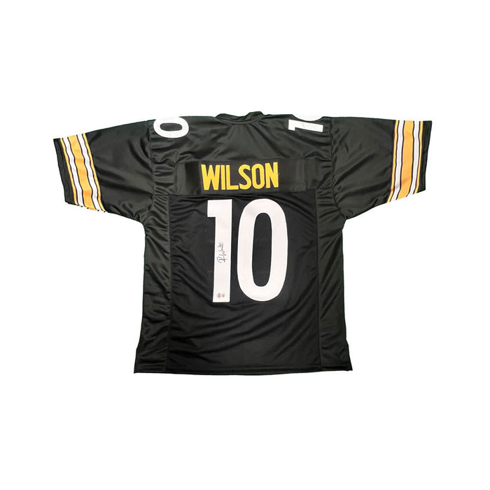 Roman Wilson Signed Custom Black Football Jersey