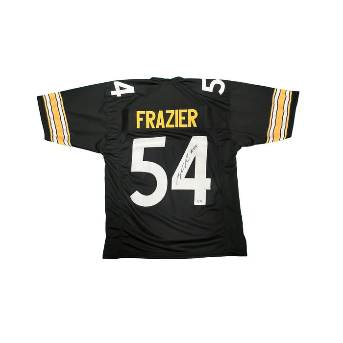 Zach Frazier Signed Custom Black Football Jersey