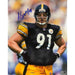 Aaron Smith Signed Hands On Hips 8X10 Photo Blue