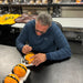 Aaron Smith Signed Pittsburgh Steelers 75th Anniversary Speed Mini Helmet