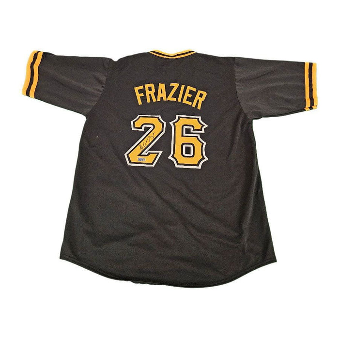Adam Frazier Signed Custom Black Baseball Jersey