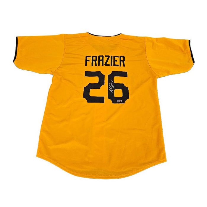 Adam Frazier Signed Custom CC Baseball Jersey
