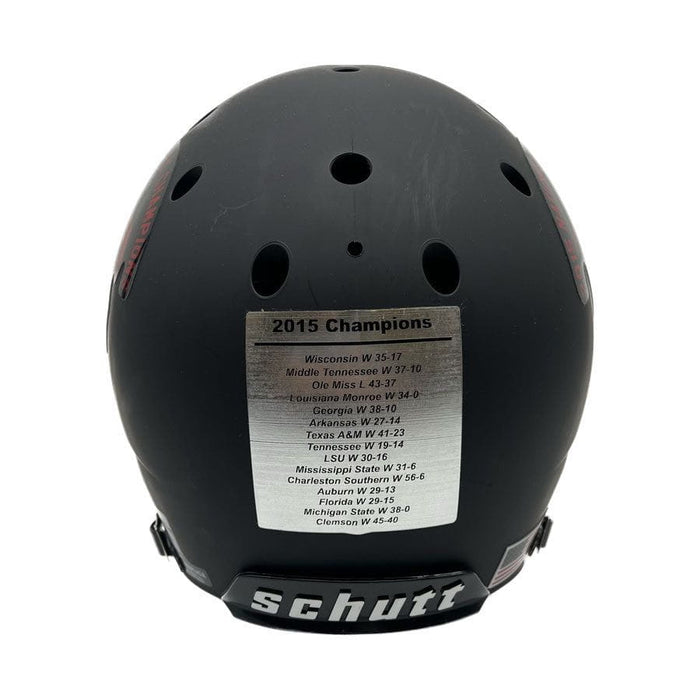 Alabama 2016 National Title Full Size Schutt Helmet