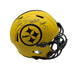 Alan Faneca Signed Pittsburgh Steelers Full Size RAVE Replica Helmet with HOF 21