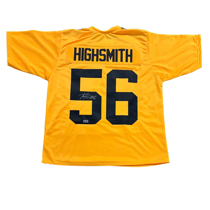 Alex Highsmith Signed Custom Gold Throwback Alternate Jersey