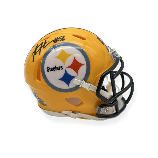 Alex Highsmith Signed Pittsburgh Steelers 75th Anniversary Mini Helmet
