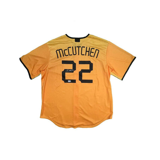 Andrew McCutchen Autographed Authentic Nike City Connect Baseball Jersey