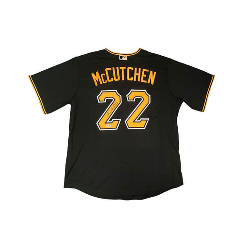 Andrew McCutchen Autographed Authentic Nike Replica Black Baseball Jersey