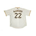 Andrew McCutchen Autographed Authentic Nike Replica White Baseball Jersey