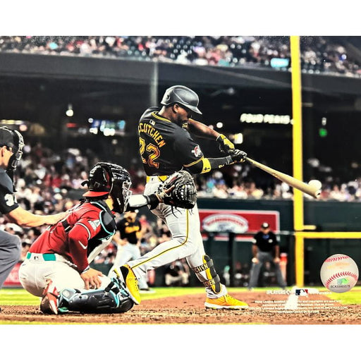 Andrew McCutchen Swinging vs Diamondbacks Unsigned 8x10 Photo