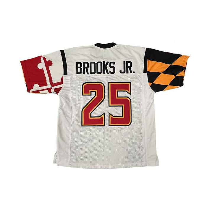 Antoine Brooks Jr. Unsigned Custom White College Football Jersey