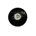 Arturs Silovs Signed Penguins Logo Puck