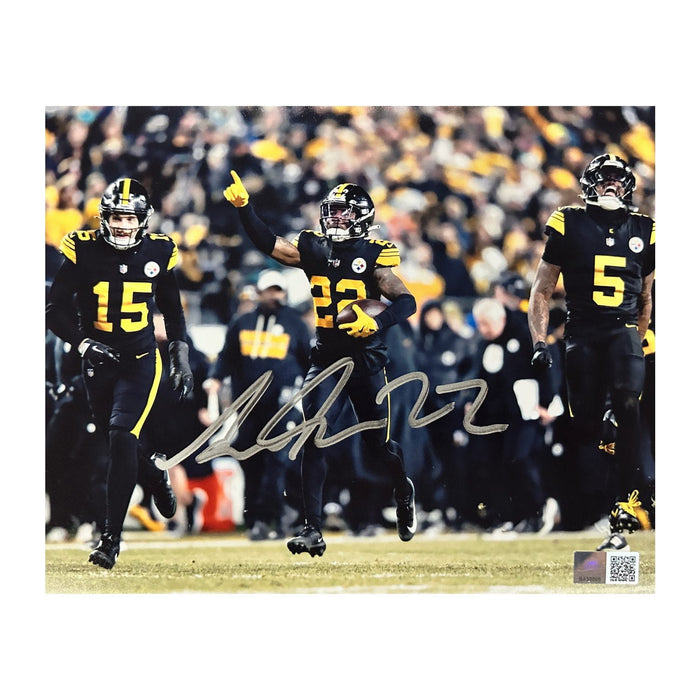 Asante Samuel Jr Signed Celebration 8x10 Photo