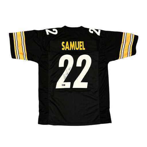 Asante Samuel Jr Signed Custom Black Football Jersey