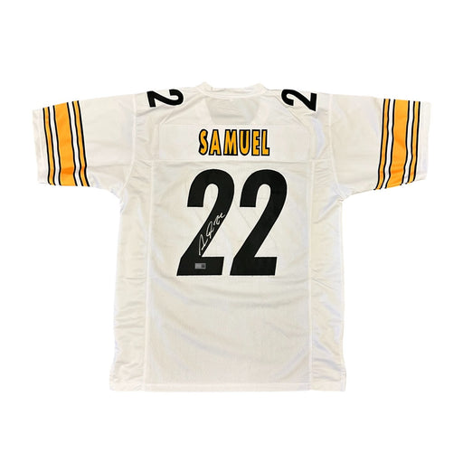 Asante Samuel Jr Signed Custom White Football Jersey