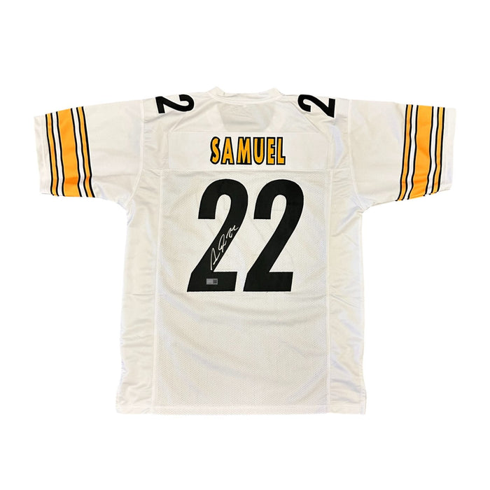 Asante Samuel Jr Signed Custom White Football Jersey